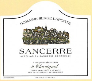 Sancerre Wine Label