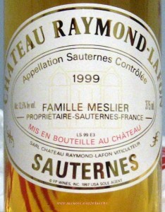 sauternes label